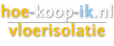 Hoe koop ik: vloerisolatie